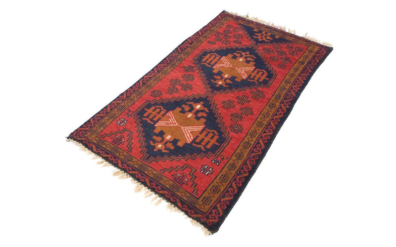 Belutsch Rug - 129 x 74 cm - red