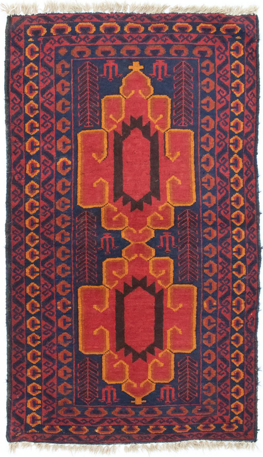 Belutsch Rug - 138 x 78 cm - blue