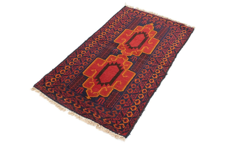 Belutsch Rug - 138 x 78 cm - blue
