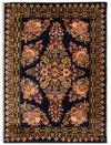 Kashan Rug 70x98cm - Persian Rugs - Rectangle / Dark Blue / 70 x 98 cm Rectangle