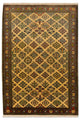 Turkaman Rug - 157 x 100 cm - gold