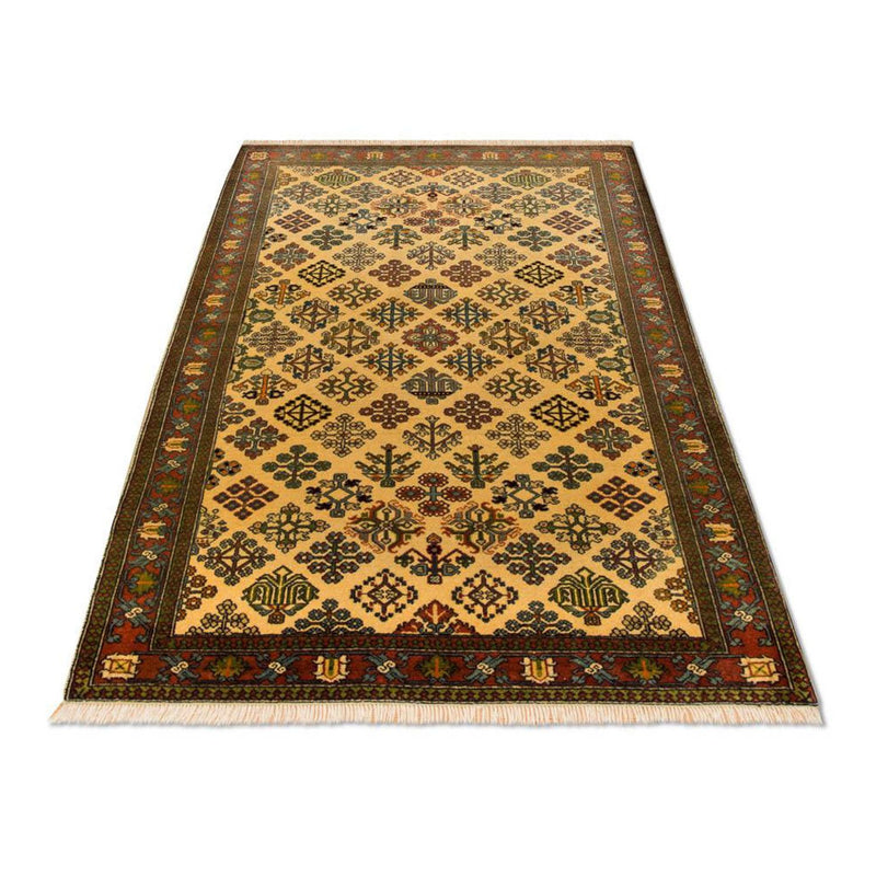 Turkaman Rug - 157 x 100 cm - gold