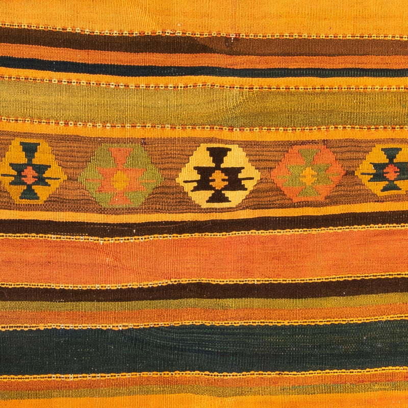 Runner Kelim Rug - Old - 355 x 160 cm - multicolored