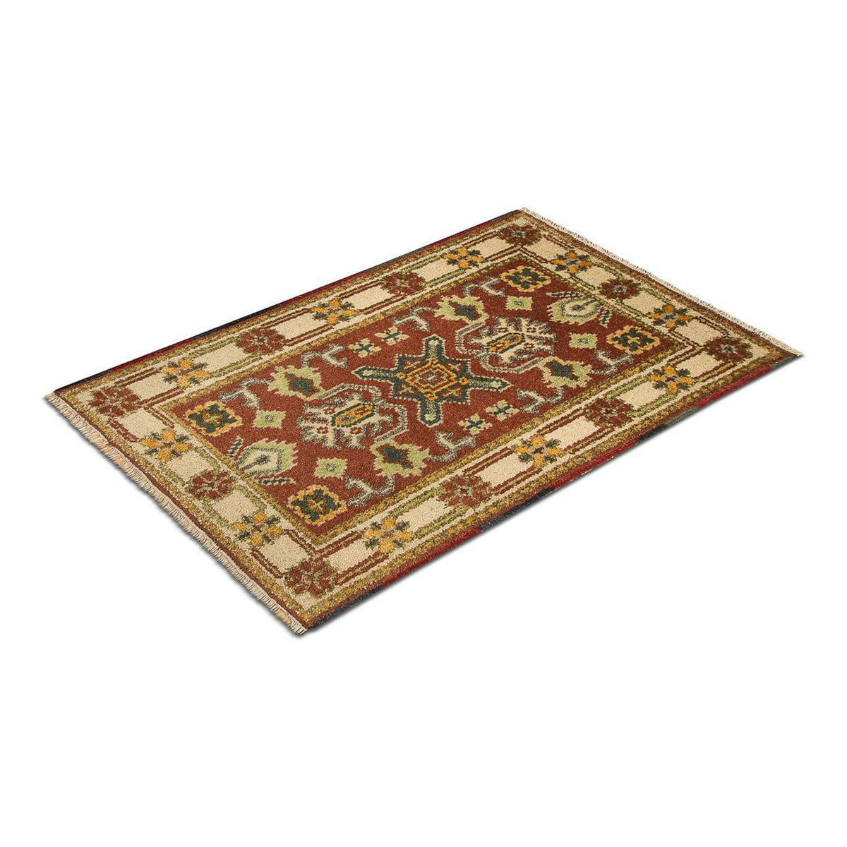 Oriental Rug - 93 x 64 cm - rust