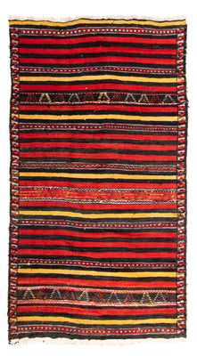 Kelim Rug - Old - 245 x 135 cm - multicolored