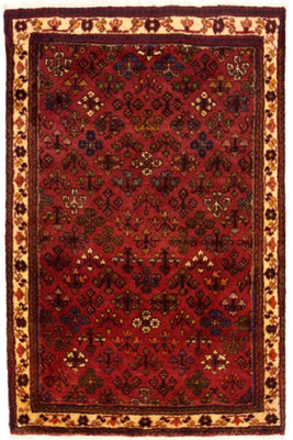 Perser Rug - Nomadic - 145 x 92 cm - red