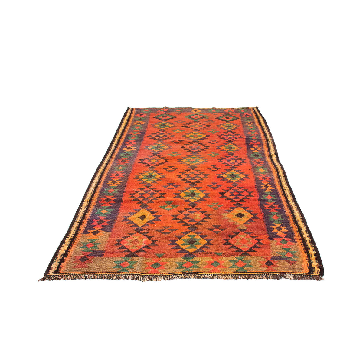 Kelim Rug - Old - 250 x 155 cm - multicolored