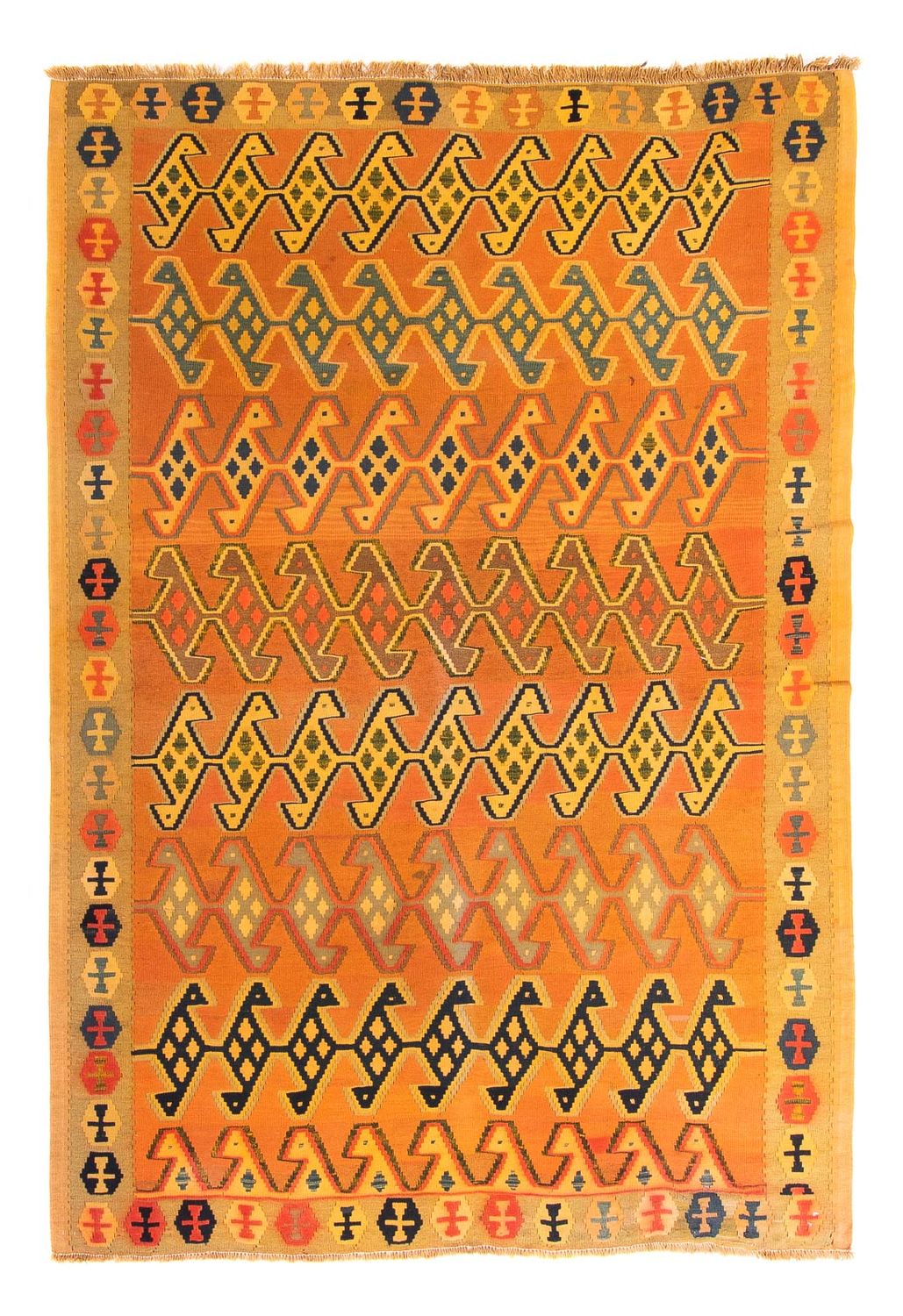 Kelim Rug - Old - 250 x 180 cm - multicolored
