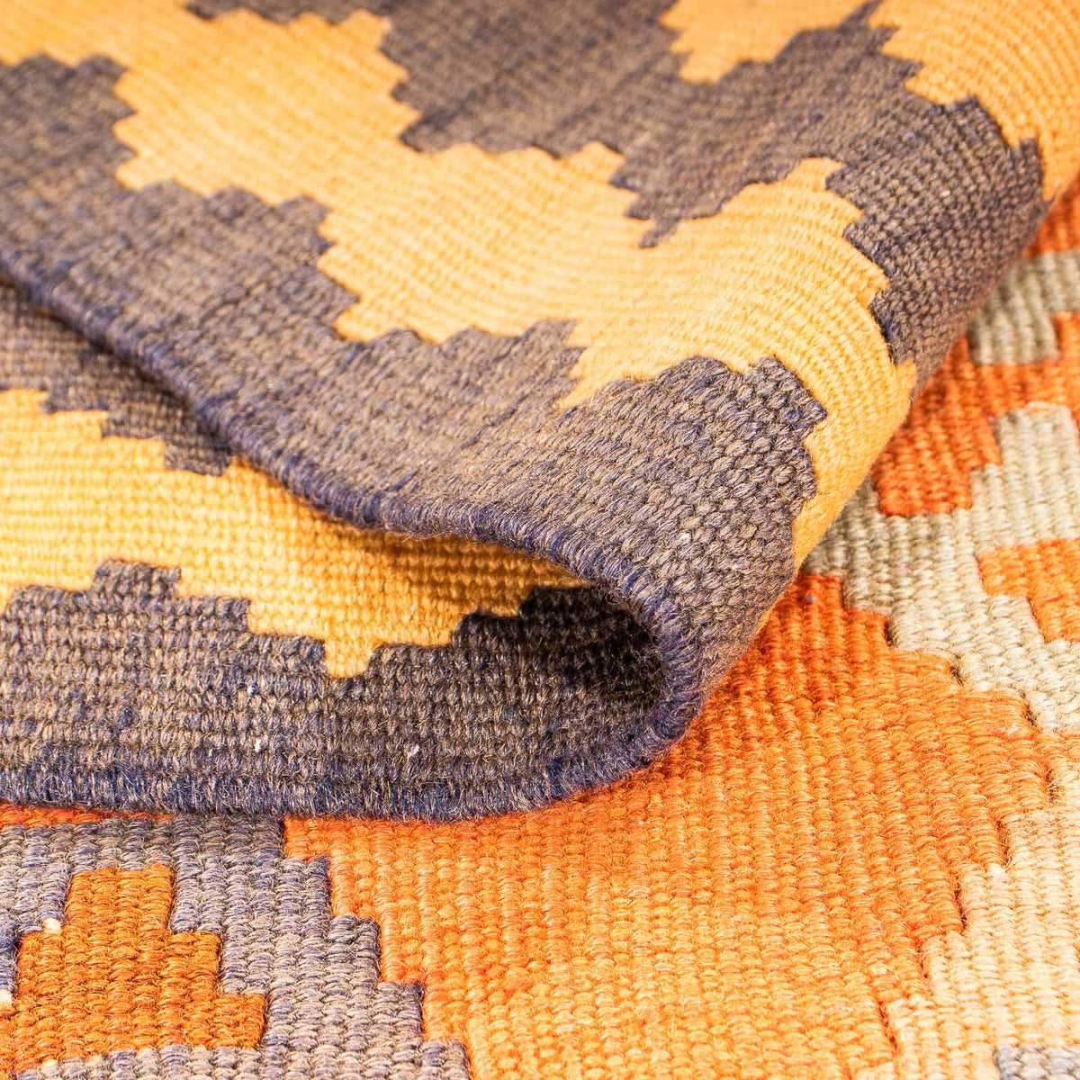 Runner Kelim Rug - Old - 290 x 140 cm - multicolored