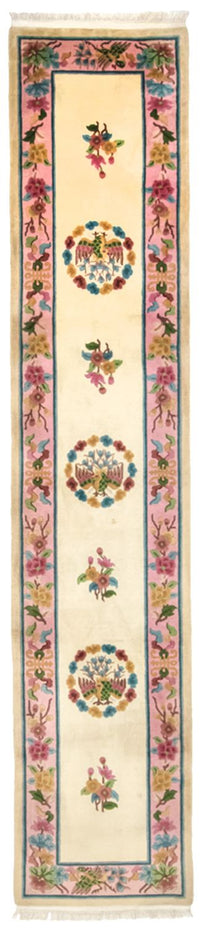 Runner Chinese Rug - 338 x 70 cm - beige