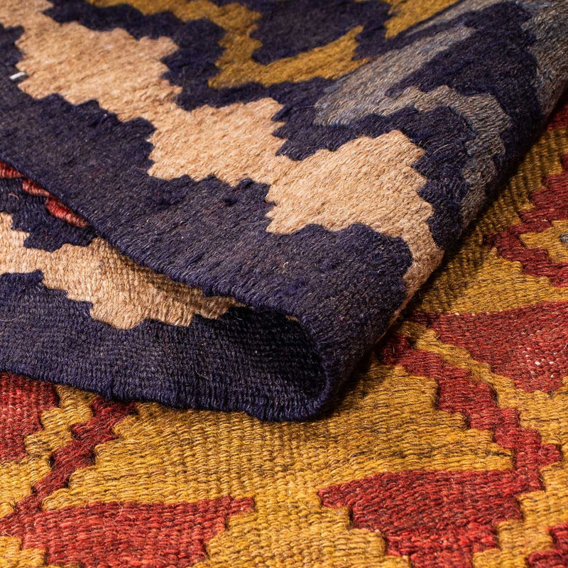 Runner Kelim Rug - Old - 230 x 110 cm - multicolored