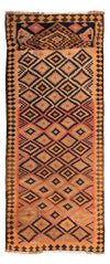 Antique Kilim Rug 145x330cm - Runner / Multicolored / 145 x 330 cm Runner