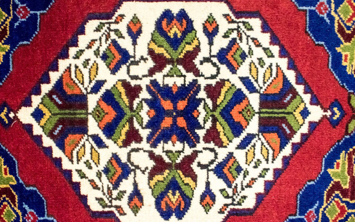 Oriental Rug - 97 x 56 cm - blue