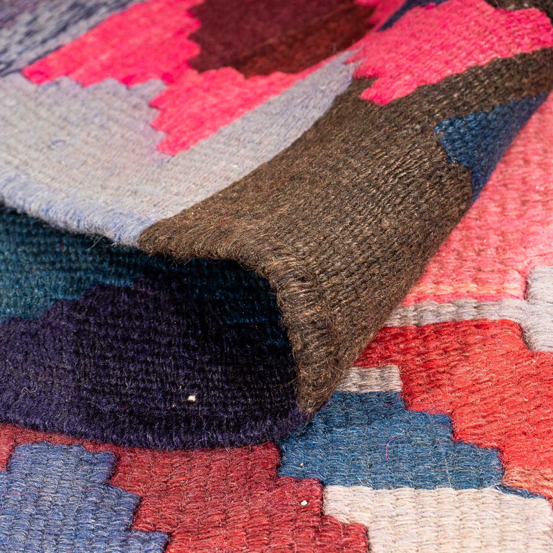 Runner Kelim Rug - Old - 300 x 150 cm - multicolored