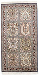 Kashmir Silk Rug 65x124cm - Oriental Rug