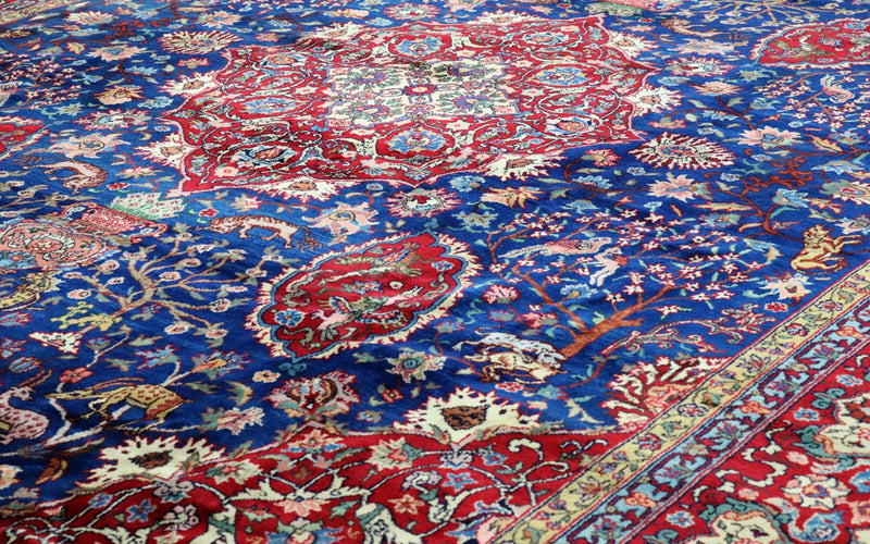 Perser Rug - Tabriz - 457 x 344 cm - blue