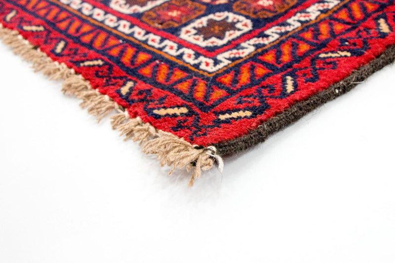 Belutsch Rug - 126 x 73 cm - red