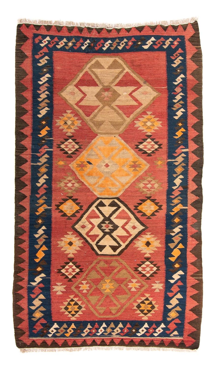Kelim Rug - Old - 200 x 110 cm - multicolored