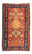 Kelim Rug - Old - 200 x 110 cm - multicolored