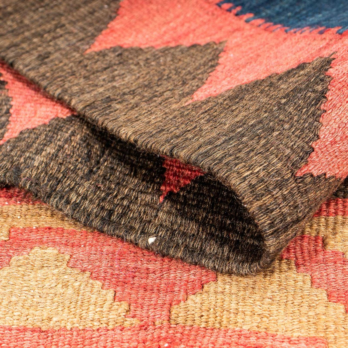 Kelim Rug - Old - 200 x 110 cm - multicolored