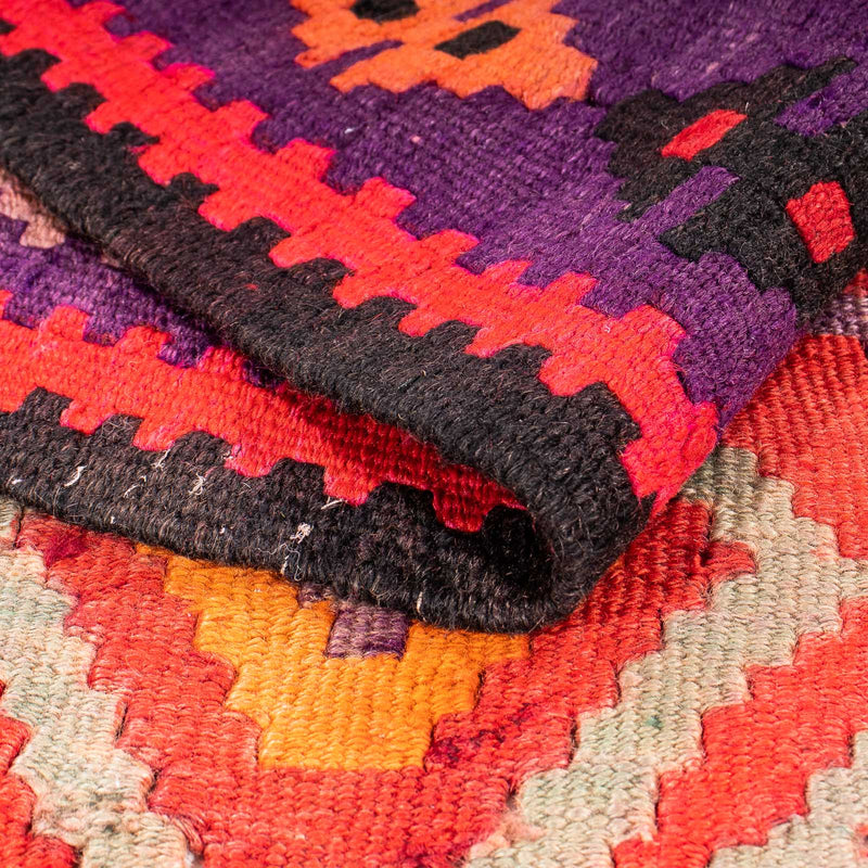 Kelim Rug - Old square  - 150 x 142 cm - multicolored