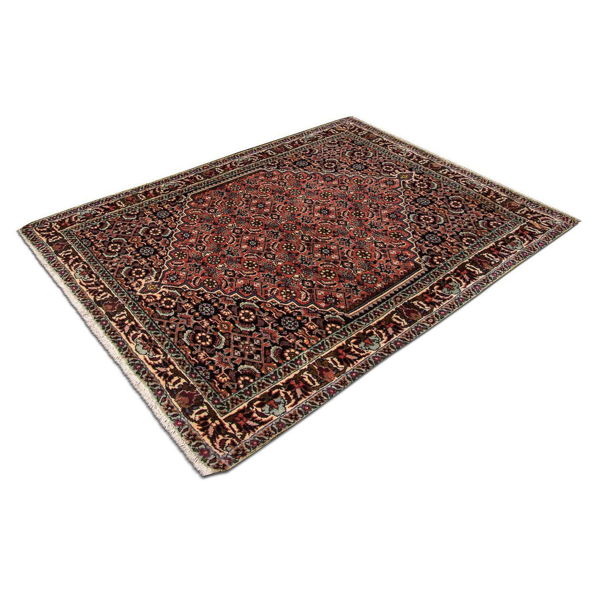 Perser Rug - Bidjar - 103 x 78 cm - light red