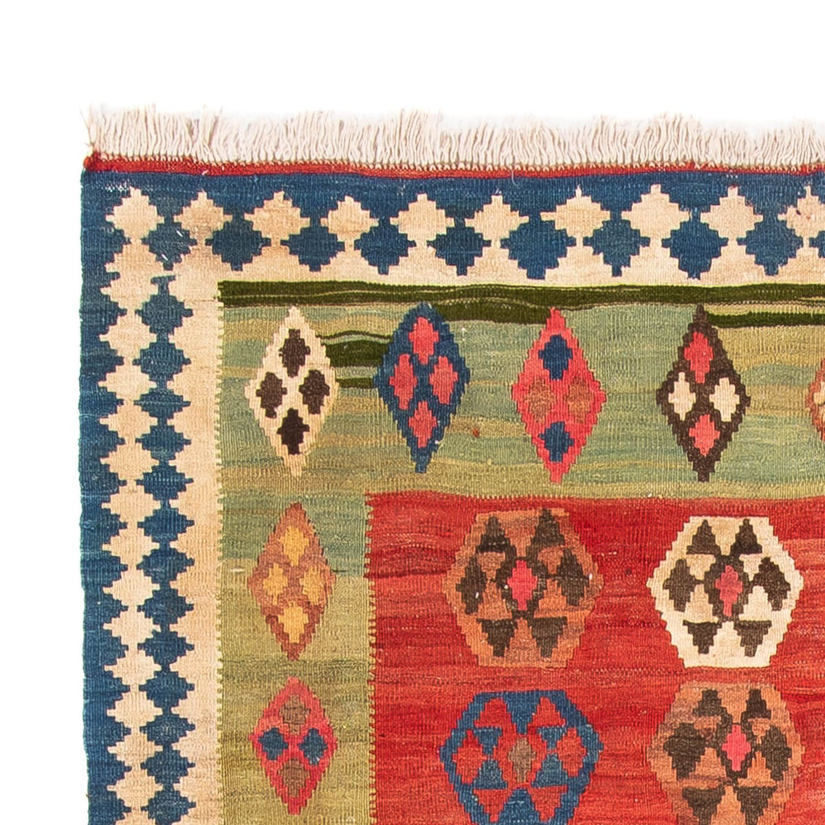 Kelim Rug - Old - 230 x 150 cm - multicolored