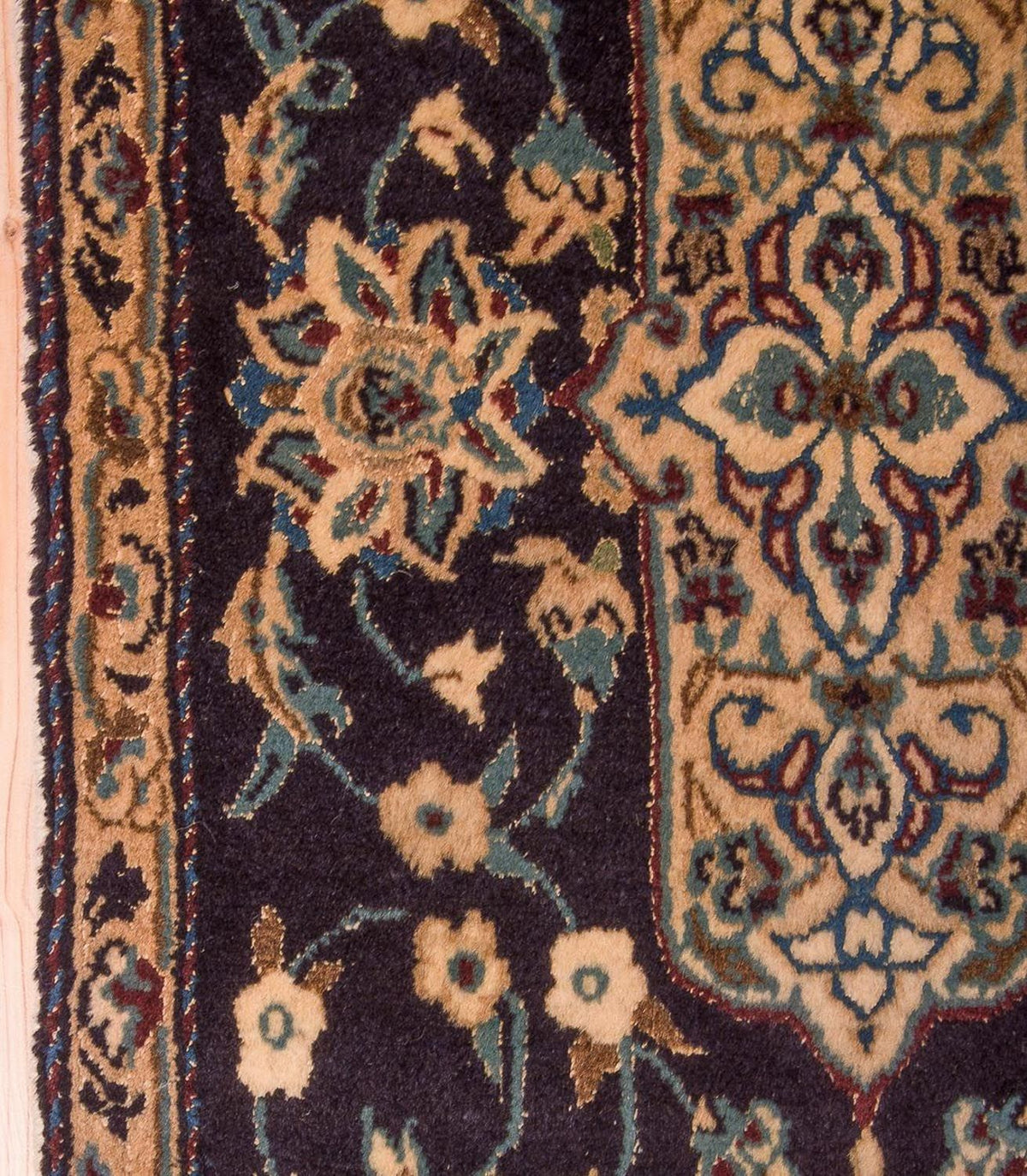 Runner Perser Rug - Nain - Royal - 202 x 59 cm - dark blue