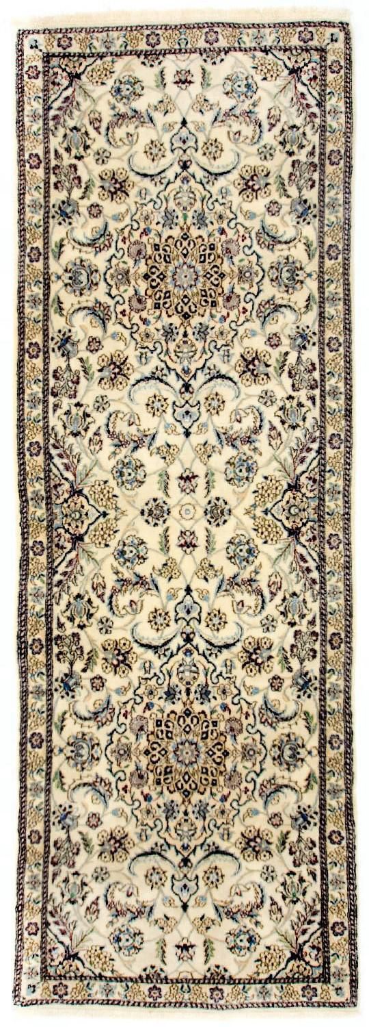 Runner Perser Rug - Nain - Royal - 254 x 88 cm - beige