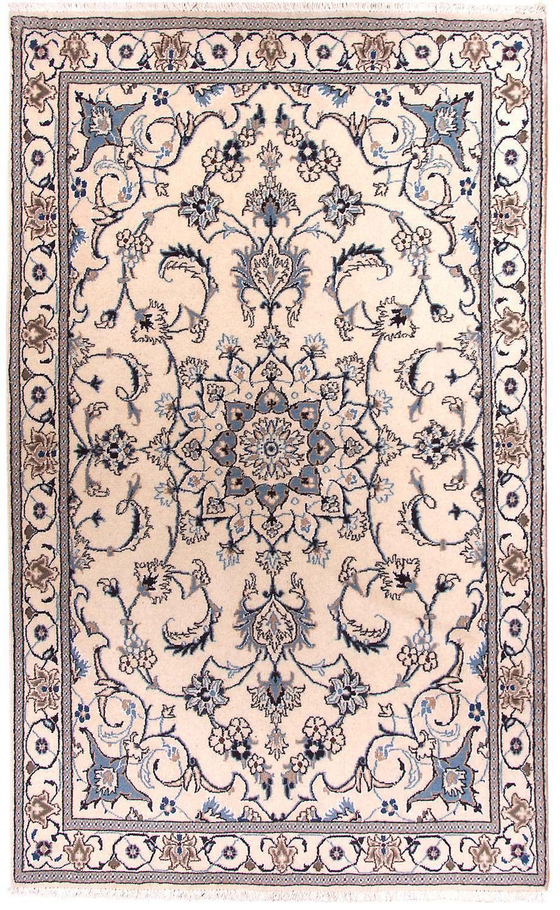 Perser Rug - Nain - 202 x 120 cm - beige