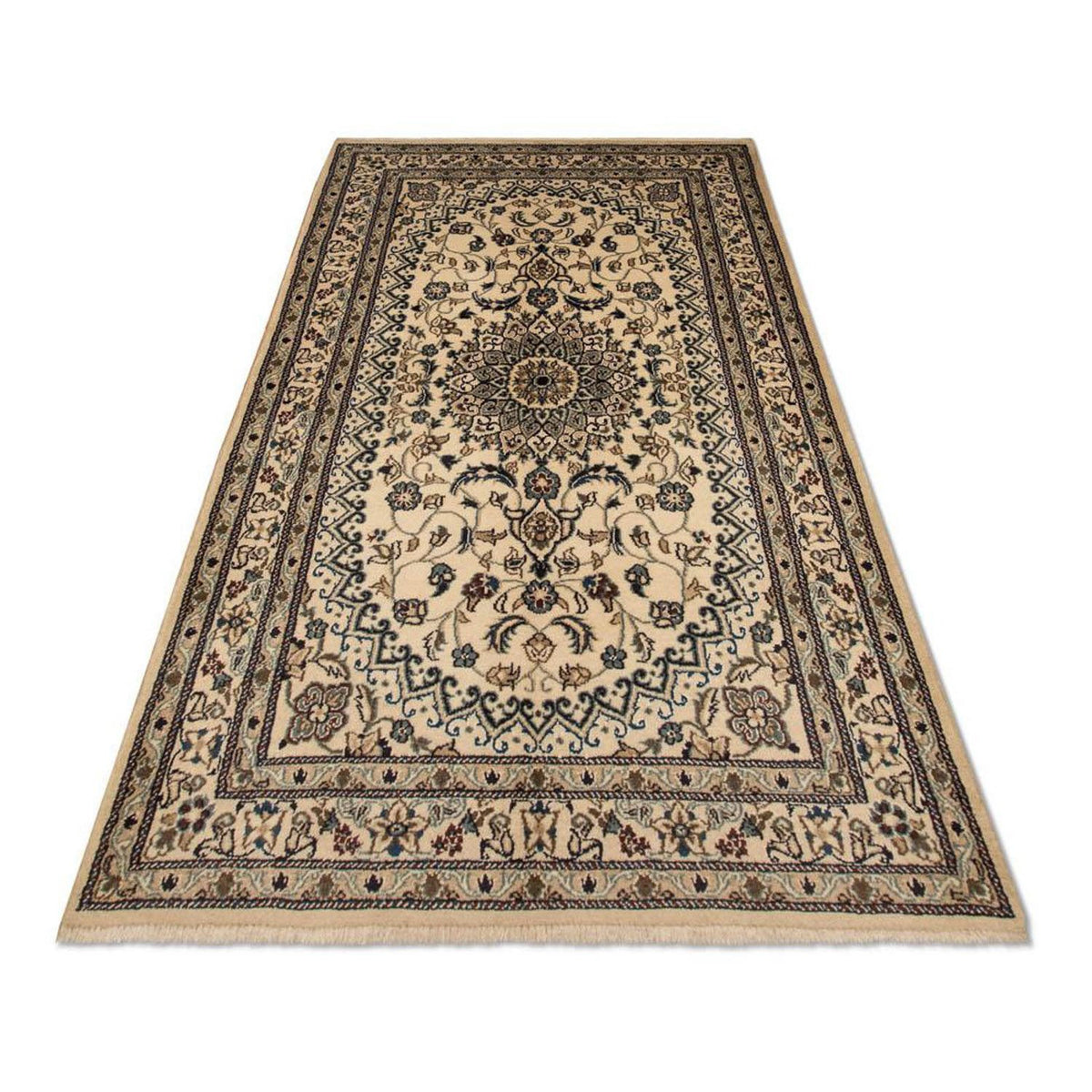 Perser Rug - Nain - 214 x 118 cm - beige