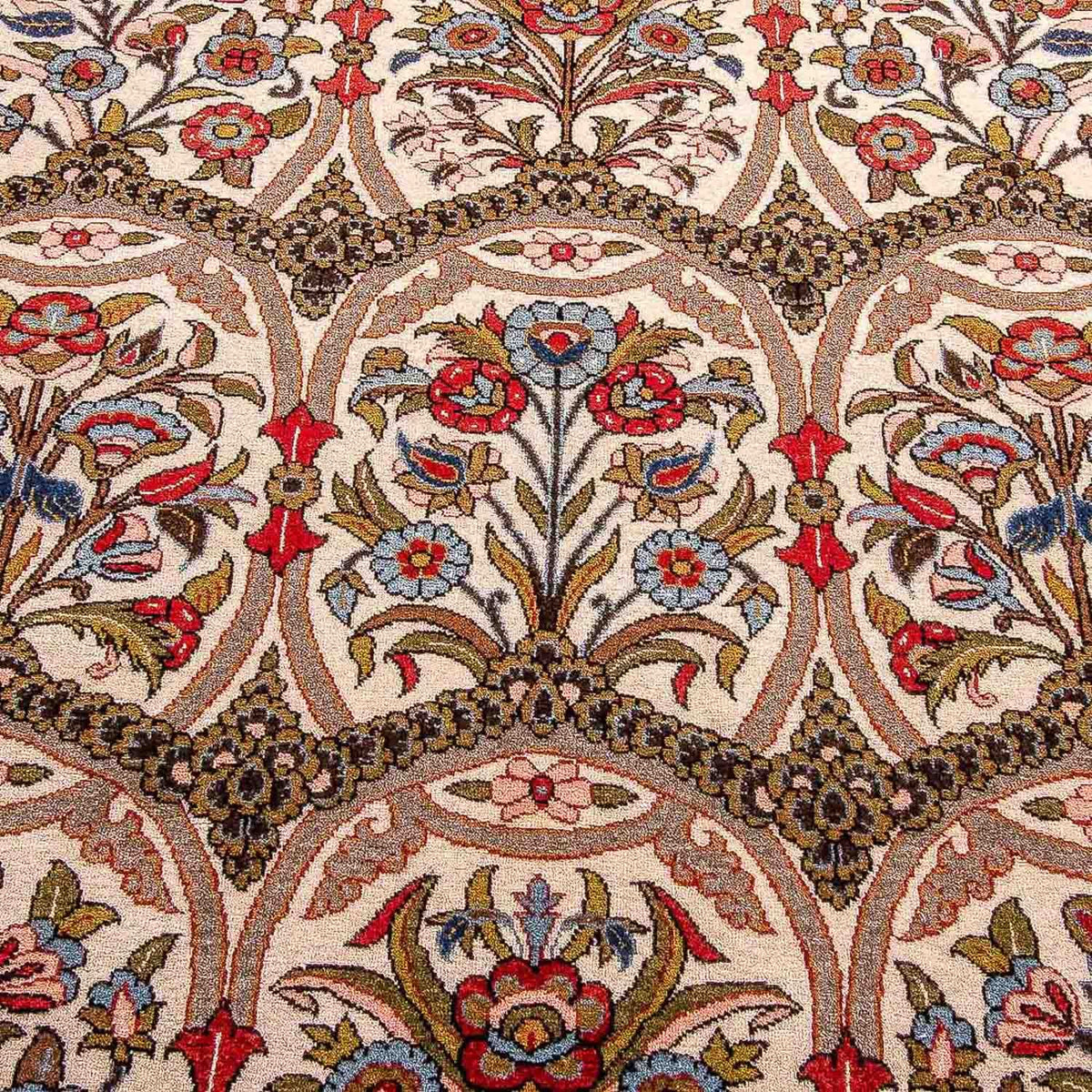 Perser Rug - Ghom - 215 x 141 cm - red