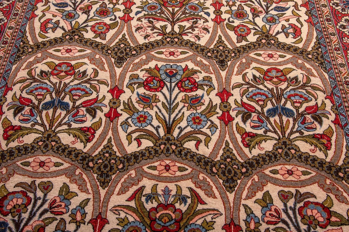 Perser Rug - Ghom - 215 x 141 cm - red