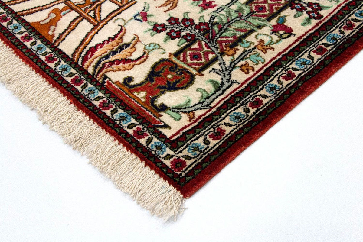 Silk Rug - Ghom Silk - Premium - 77 x 57 cm - beige