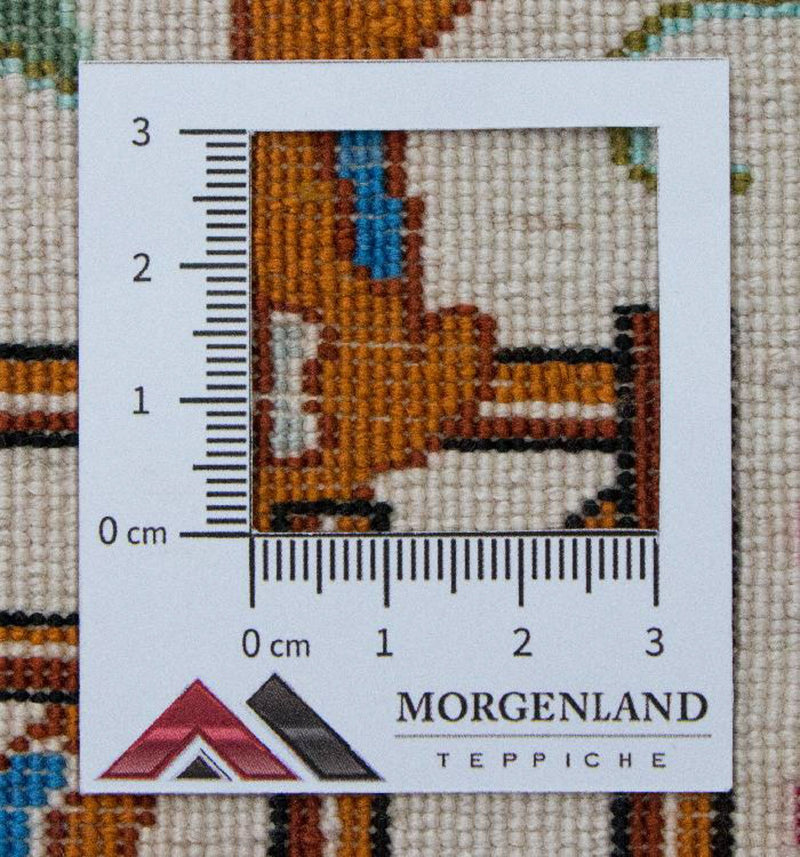 Silk Rug - Ghom Silk - Premium - 77 x 57 cm - beige