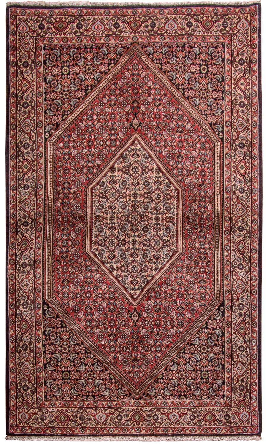 Perser Rug - Bidjar - 190 x 112 cm - light red
