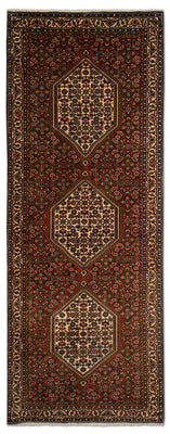 Runner Perser Rug - Bidjar - 214 x 77 cm - brown