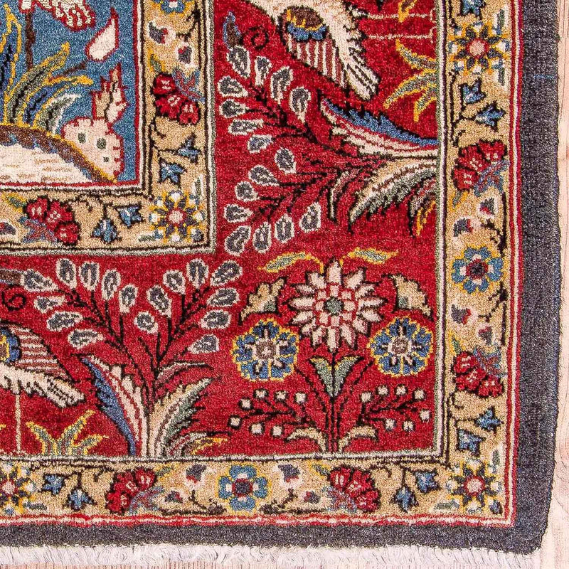 Perser Rug - Ghom - 207 x 137 cm - light blue