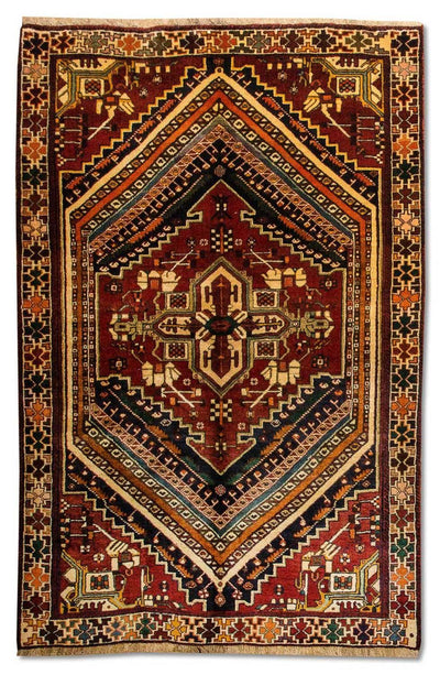 Qashqai Rug 125x212cm - Persian Rugs
