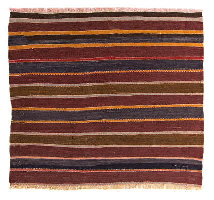 Kelim Rug - Old square  - 155 x 135 cm - multicolored