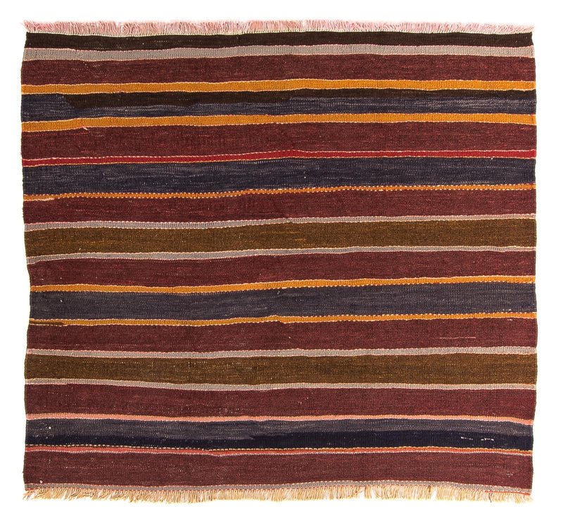 Kelim Rug - Old square  - 155 x 135 cm - multicolored