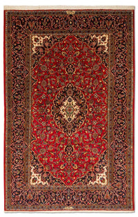 Perser Rug - Keshan - 216 x 141 cm - red