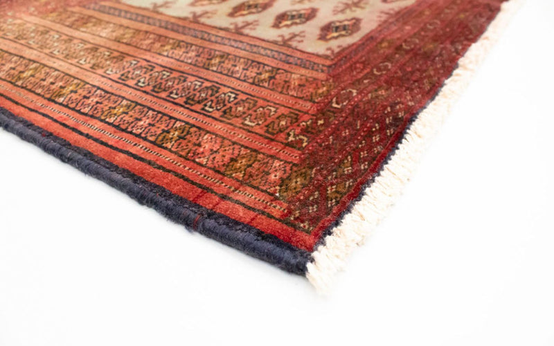 Runner Turkaman Rug - 100 x 50 cm - red