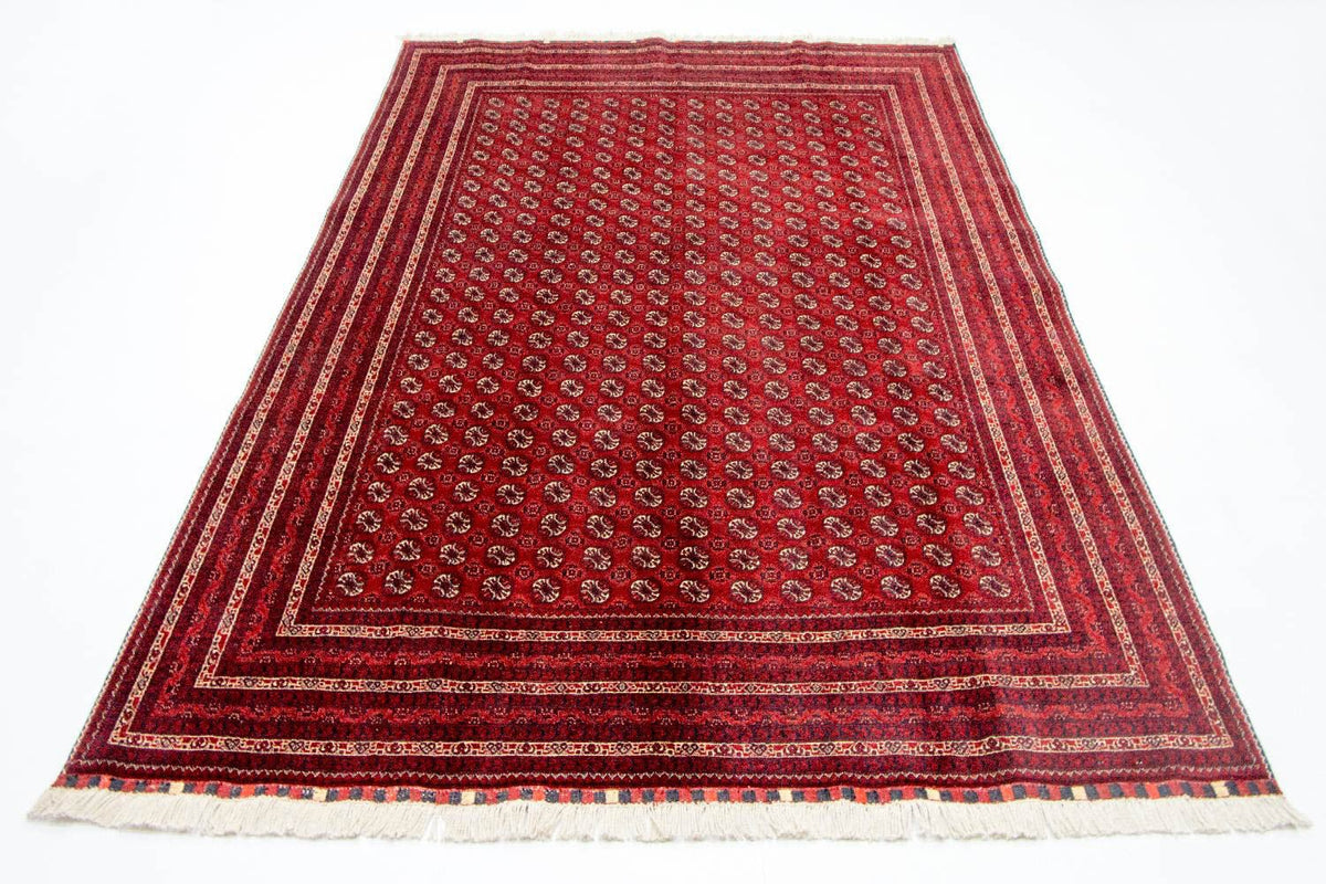 Afghan Rug - Bukhara - 300 x 195 cm - red