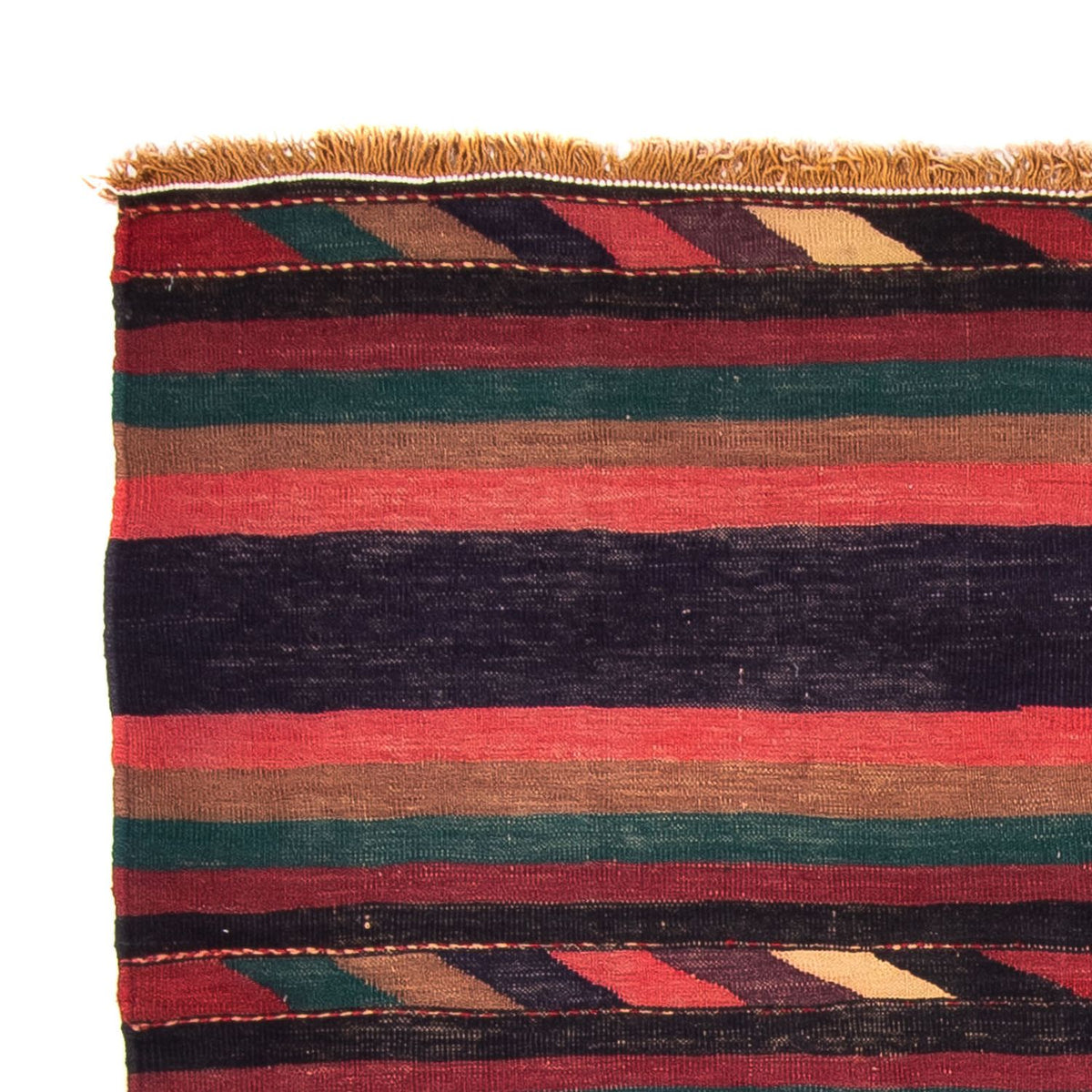 Kelim Rug - Old - 195 x 160 cm - multicolored