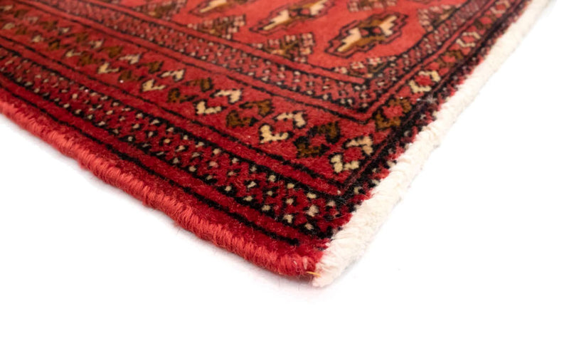 Runner Turkaman Rug - 100 x 50 cm - red