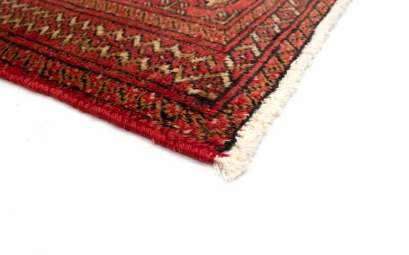 Runner Turkaman Rug - 100 x 50 cm - red