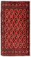 Runner Turkaman Rug - 100 x 50 cm - red