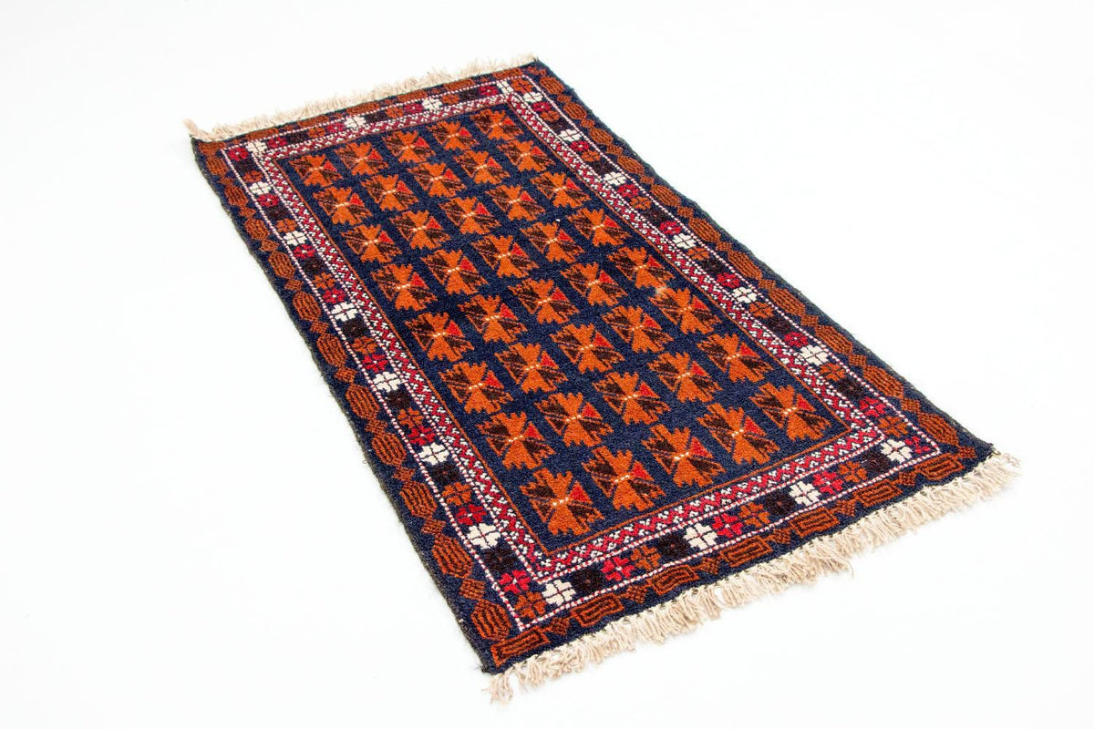 Belutsch Rug - 136 x 77 cm - blue