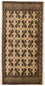 Runner Turkaman Rug - 100 x 50 cm - beige